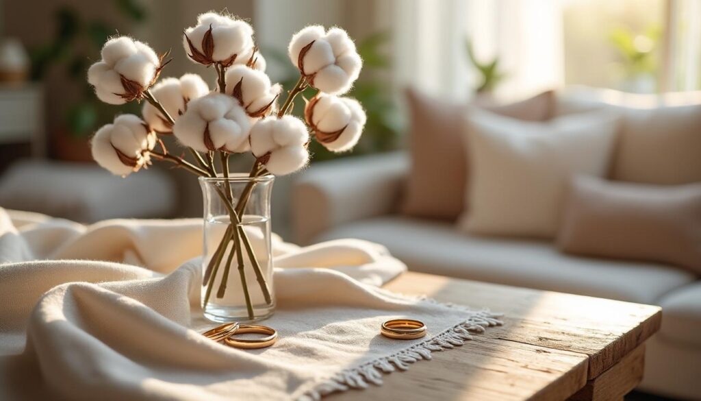 découvrez la signification des noces de coton et comment célébrer la première année de mariage avec des idées symboliques et romantiques.