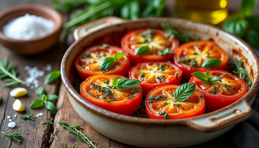 découvrez la recette simple et savoureuse des tomates provençales au four pour sublimer vos repas estivaux avec des saveurs du sud de la france.