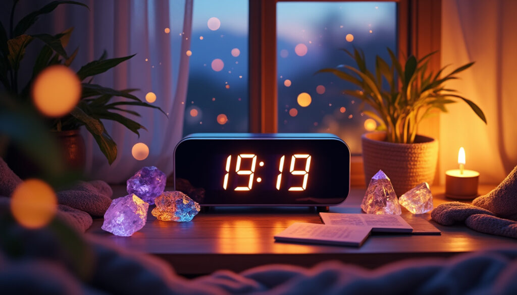 découvrez la signification de l'heure miroir 19h19 et les messages que l'univers essaie de vous transmettre à travers ce phénomène mystérieux.