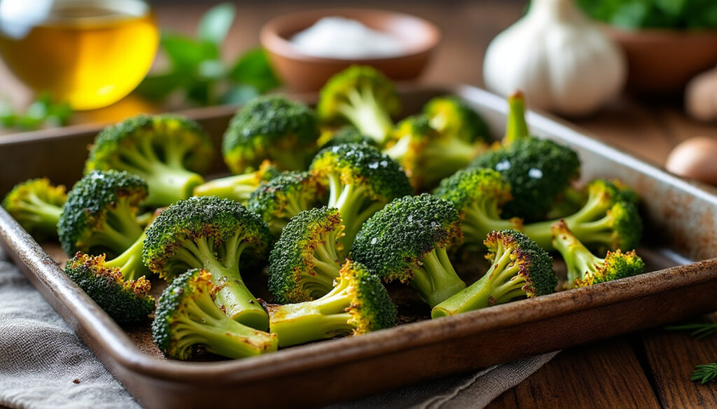 Brocolis au four : la recette simple pour un accompagnement croustillant et sain
