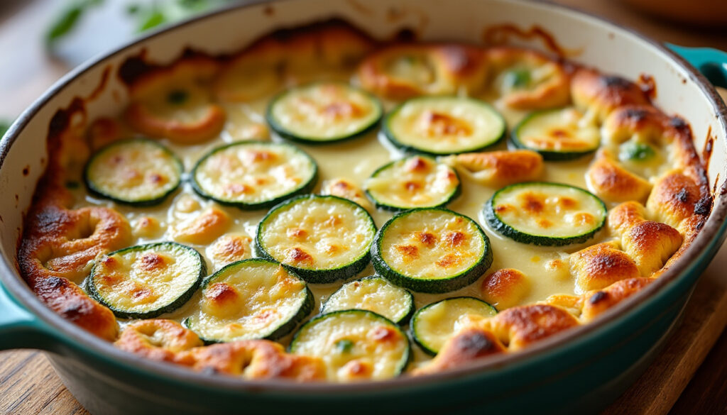 découvrez notre recette simple et rapide de gratin de courgettes au four, pour un plat fondant et savoureux qui régalera toute la famille.