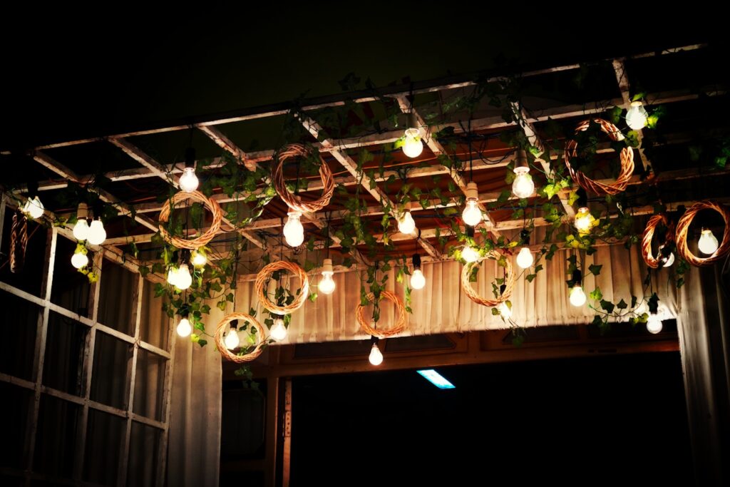 A thousand light bulbs light my way